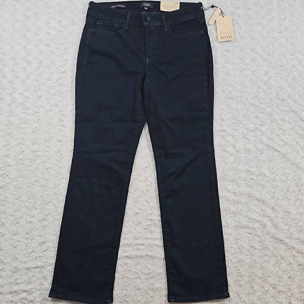 NYDJ Marilyn straight dark wash women's 16w Lift Tuck Slimming Panel